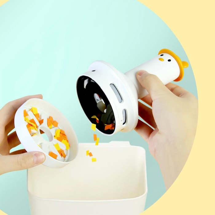 Cute Mini Cartoon Portable USB Desktop Vacuum Cleaner
