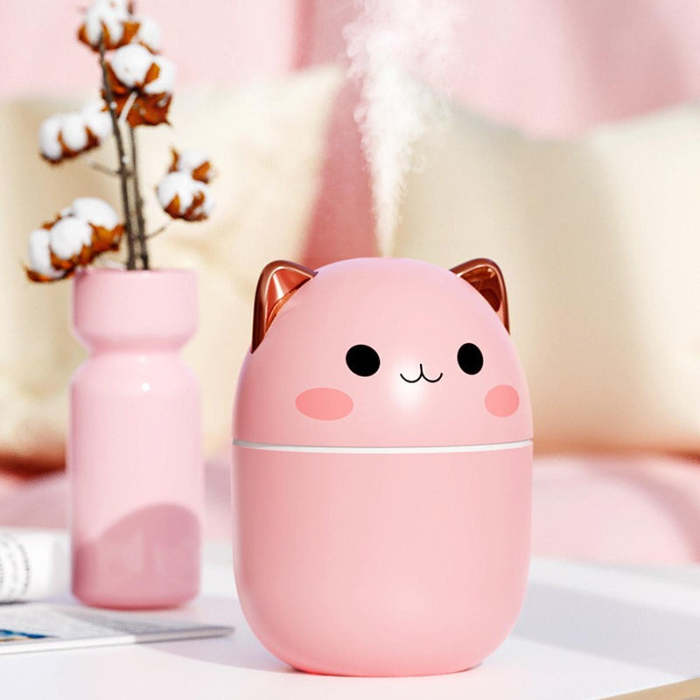 Kawaii Cat Mini Desktop Humidifier