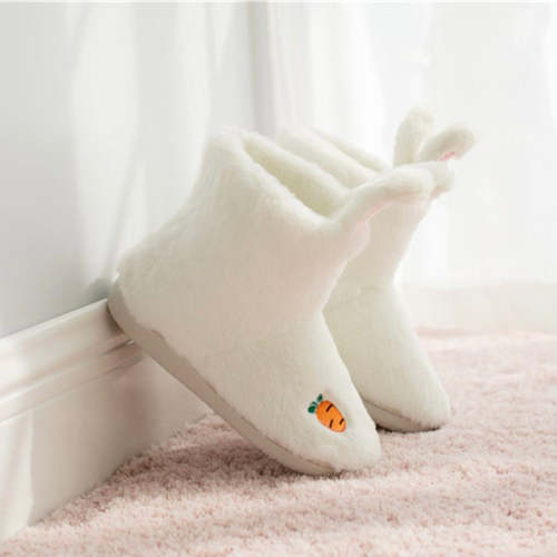 Cute Kawaii Rabbit Bunny Ear Home Slippers Boots Socks