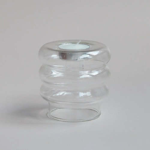 Bibendum Glass Candle Holder