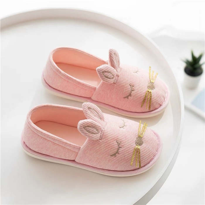 Cute Kawaii Bunny Rabbit Cozy Home Shoe Slippers