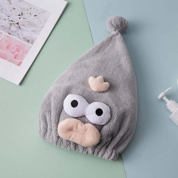 Cute Cartoon Novelty Fun Animal Shower Hair Cap Bonnet