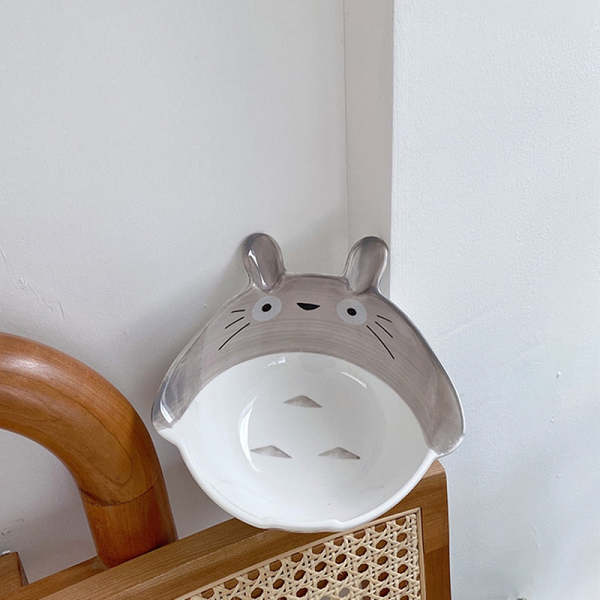 Cute Japanese Style Totoro  Pattern Ceramic Bowl