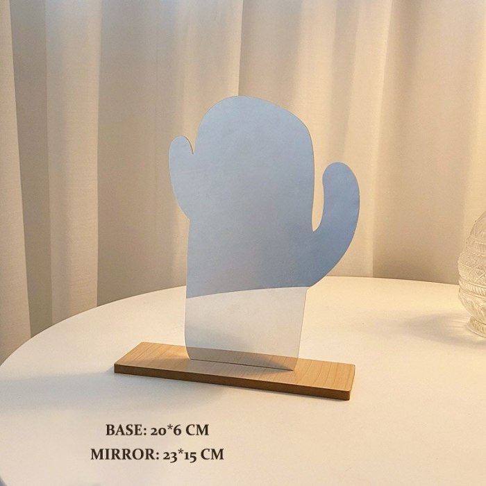 Cute Korean Style Animal & Shape Small Vanity Make Up Mirror