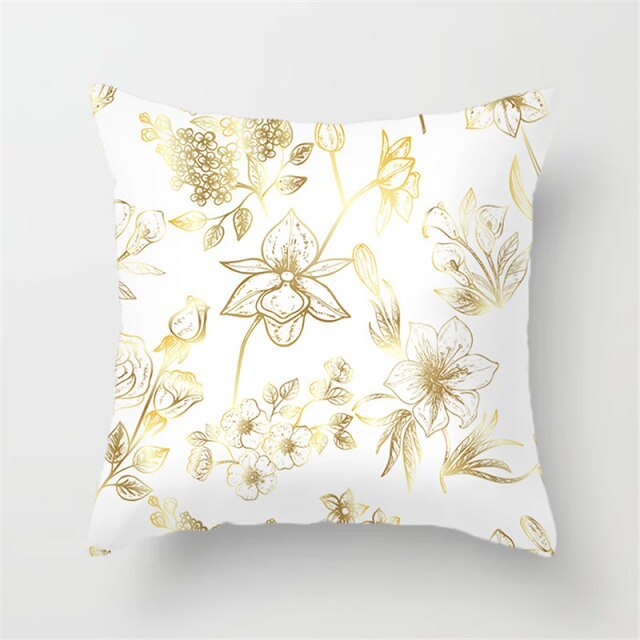 Tropical Plants Pattern Pillow Case