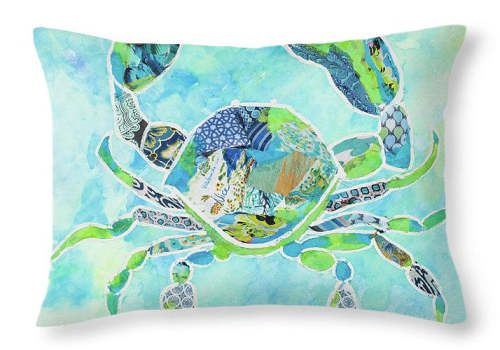 Lanikai Beach Square I Throw Pillow