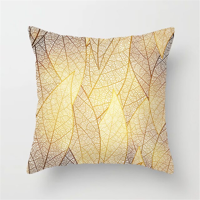 Tropical Plants Pattern Pillow Case