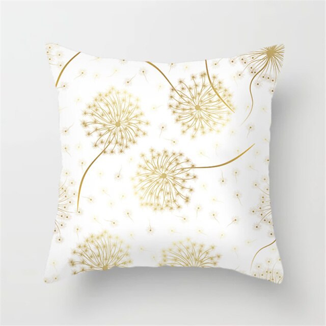 Tropical Plants Pattern Pillow Case