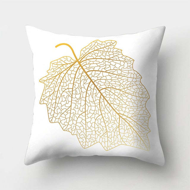 Tropical Plants Pattern Pillow Case