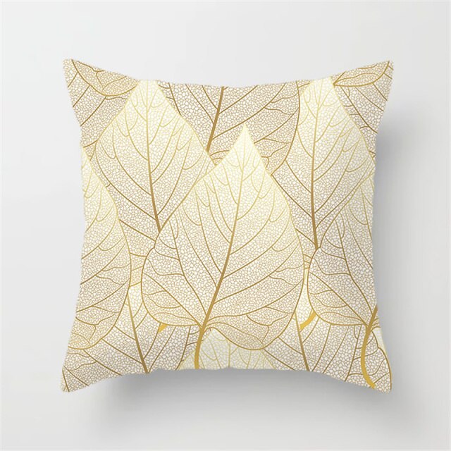 Tropical Plants Pattern Pillow Case