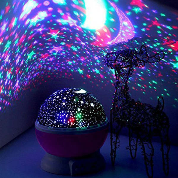 Star Light Rotating Projector  Lamp for Kids Bedroom