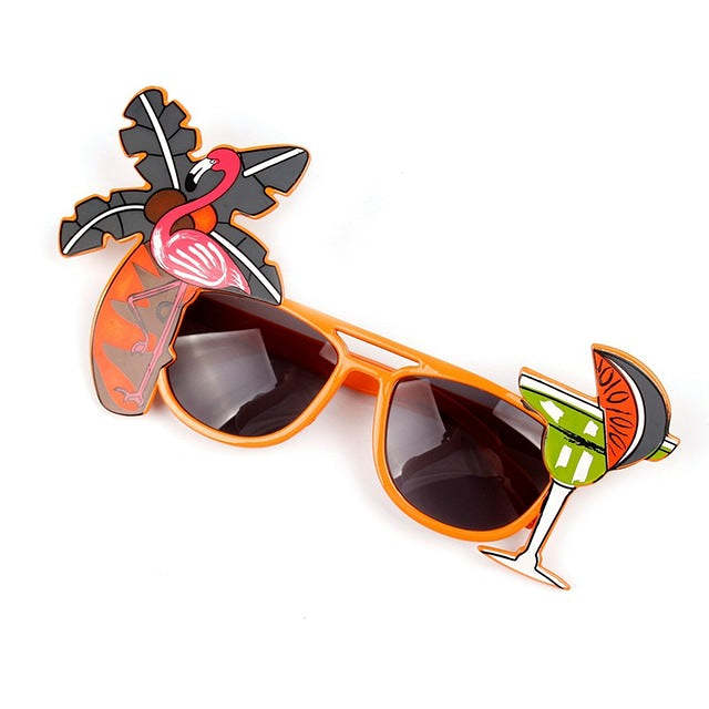 Hawaii Beach Flamingo Pineapple Sunglasses Goggles Bachelorette Hen Night Stag Party Favors Carnival Party Decoration