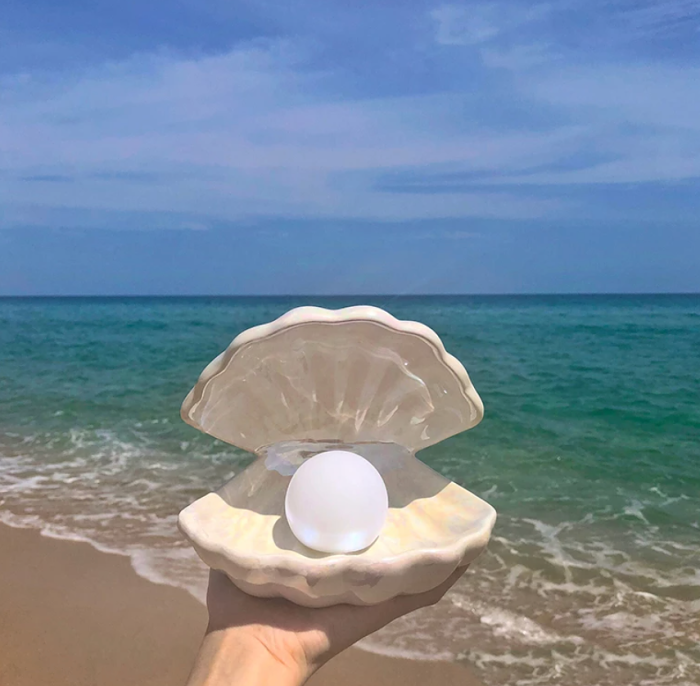 Ceramic Pearl Lamp