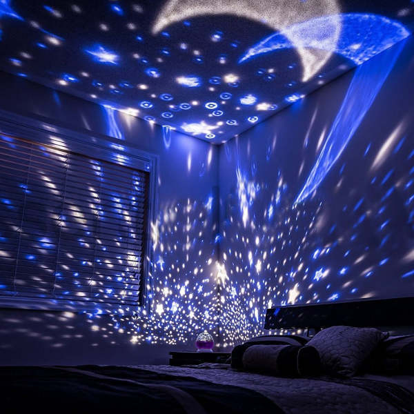 Star Light Rotating Projector  Lamp for Kids Bedroom
