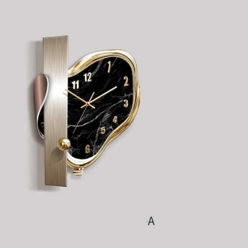 Modern Dome Swingable Wall Clock