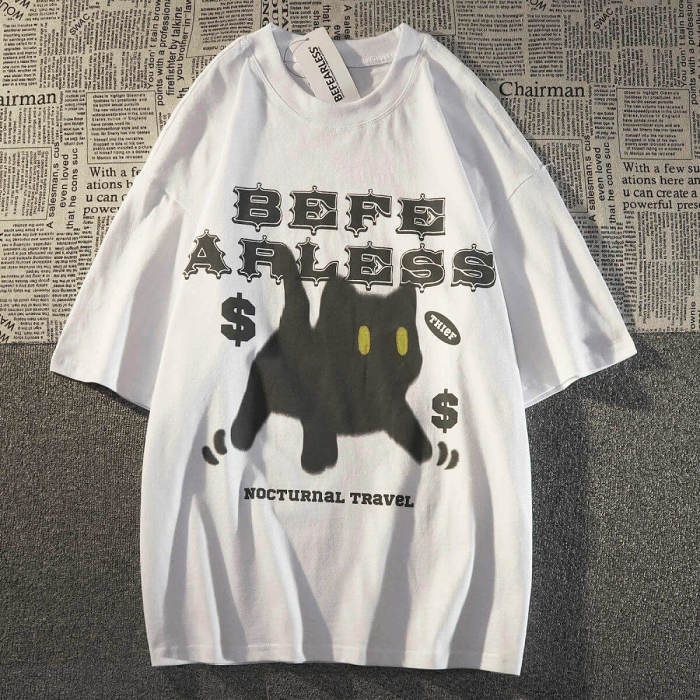 Be Fearless Cat T-Shirt
