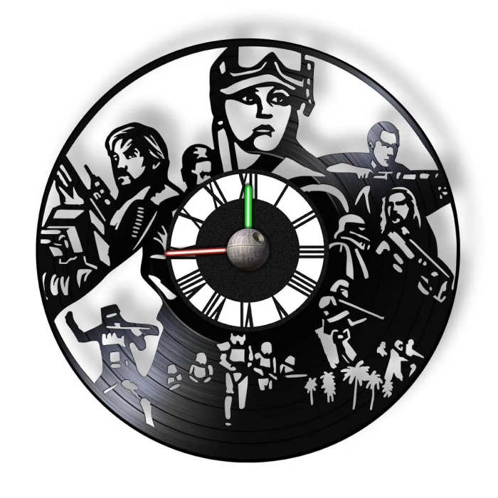 American Epic Space Opera Wall Clock