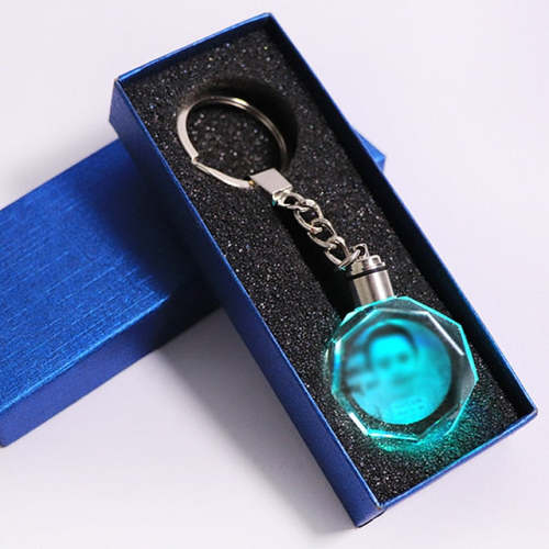 Personalized Photo Keychain with LED