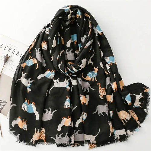 Winter Cat Scarf