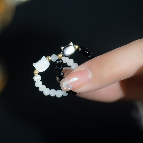 Cat Seashell Ring