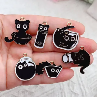 Liquid Cat Charm Set