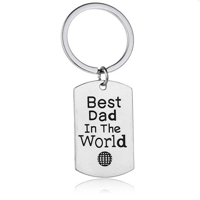 Stainless Steel Family Present Keychains