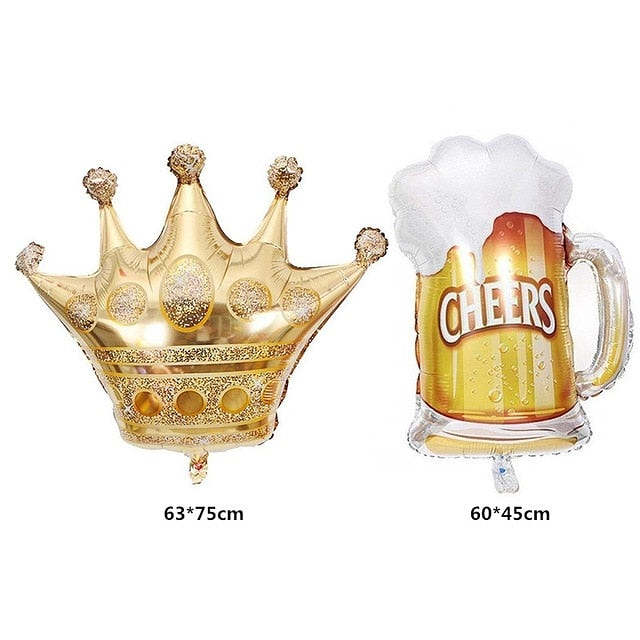 Love Gold Foil Balloons for Wedding Bridal Shower Hen Party