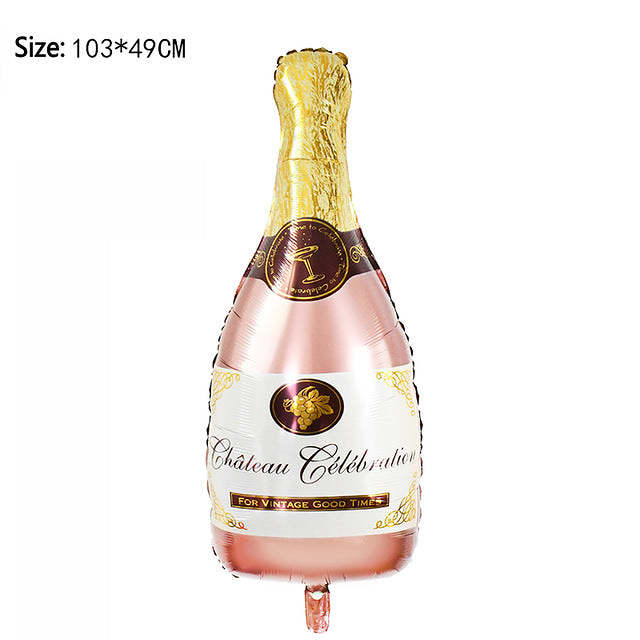 Love Gold Foil Balloons for Wedding Bridal Shower Hen Party