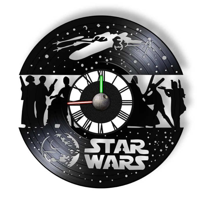 American Epic Space Opera Wall Clock