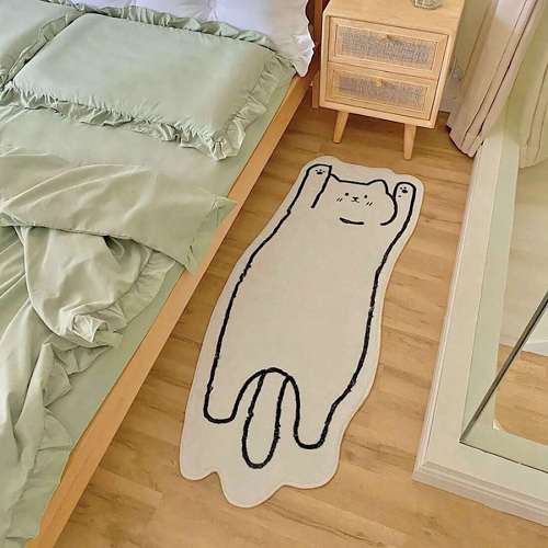 Cat Lying Rug