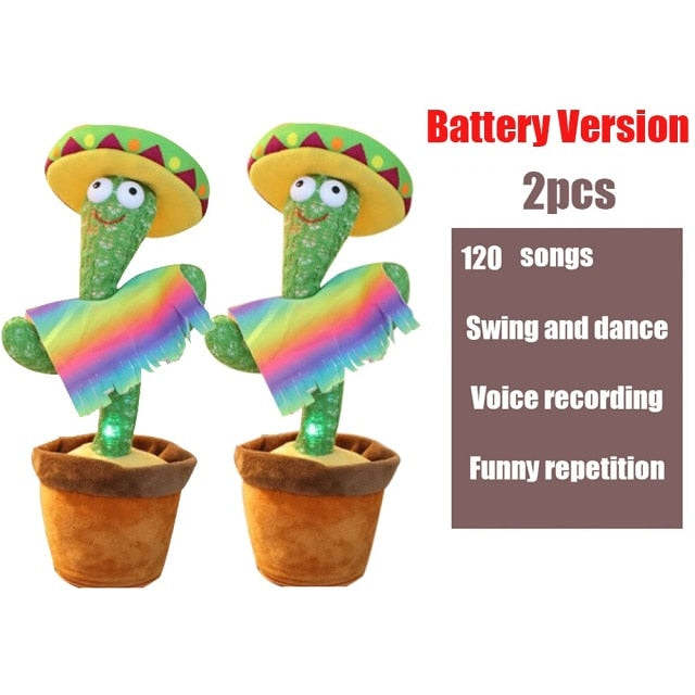 Dancing Cactus Toy Plant