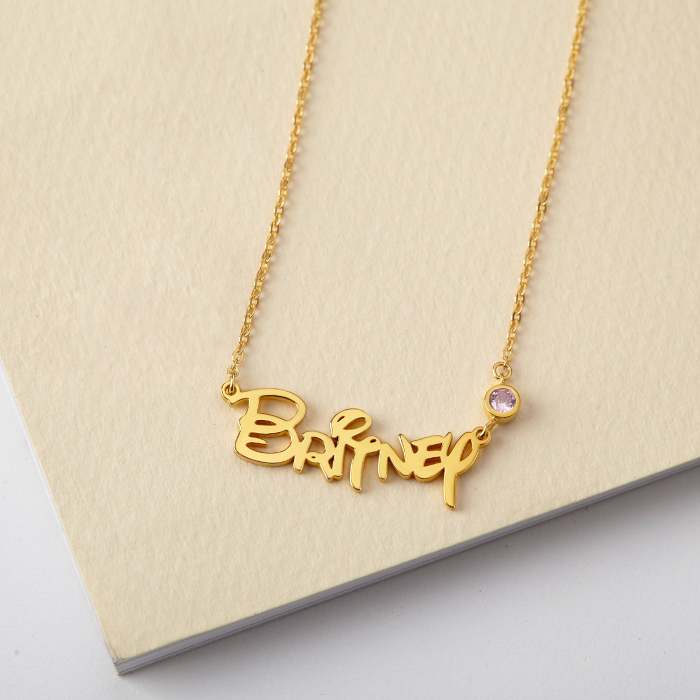 Customized Necklace For Baby Girl