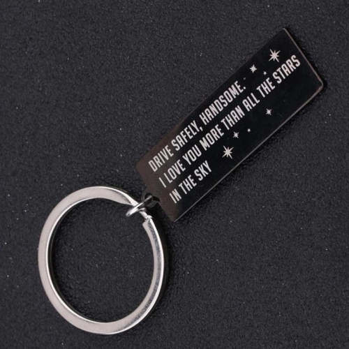 Drive Safe Handsome Keychain