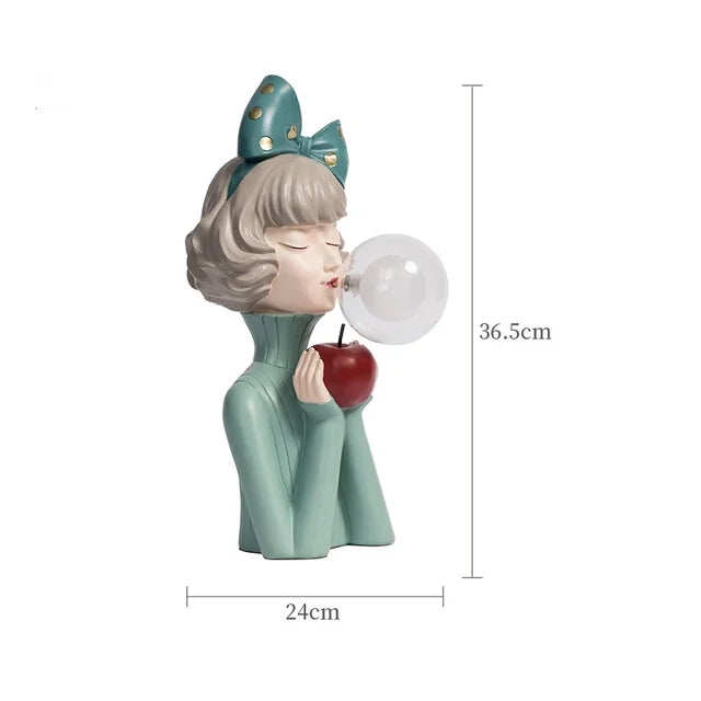 Ambient Fairy Girl Figurines Table Light