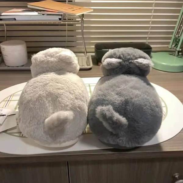 Cat Hugging Slippers