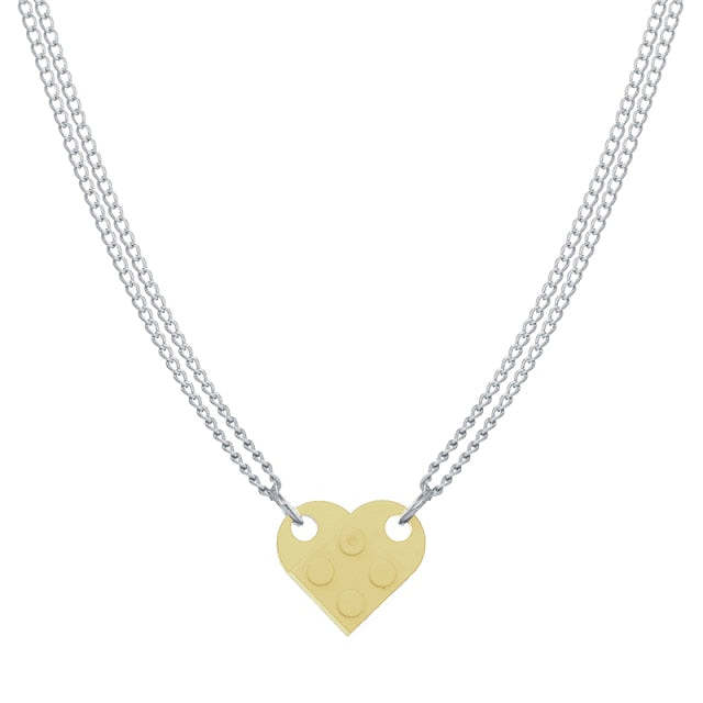 Bricks Heart Necklace