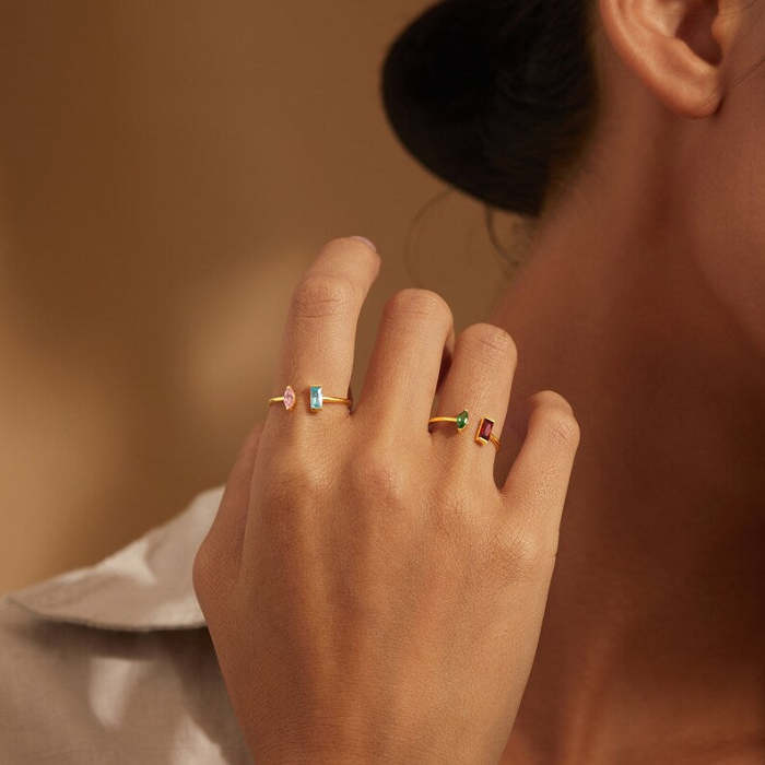 Birthstone Ring For New Mom