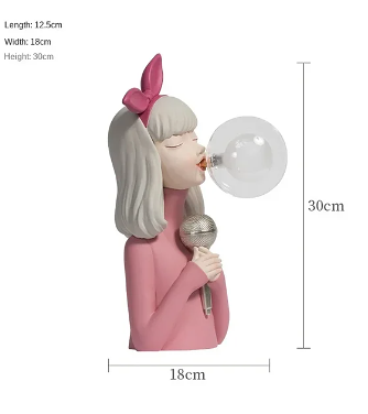 Ambient Fairy Girl Figurines Table Light