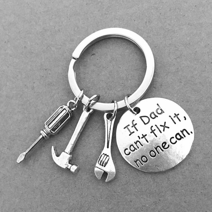 If Dad Can't Fix It No One Can Keychains For Dad