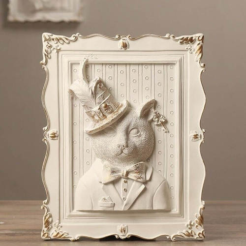 Cat/Dog Sculpture Wall Art