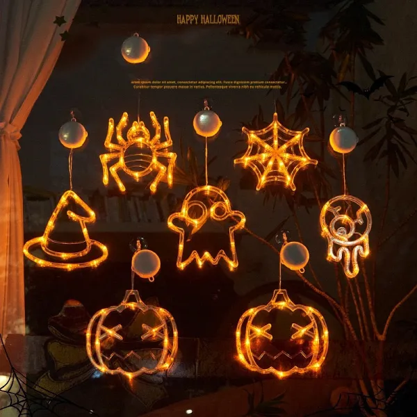 Aesthetic Halloween Theme LED String Lamp