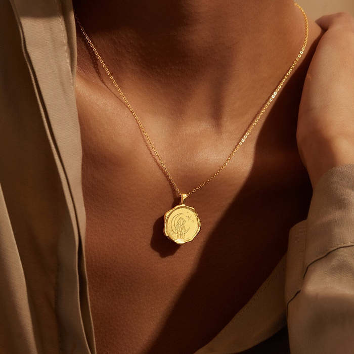 Birth Flower Necklace For Her