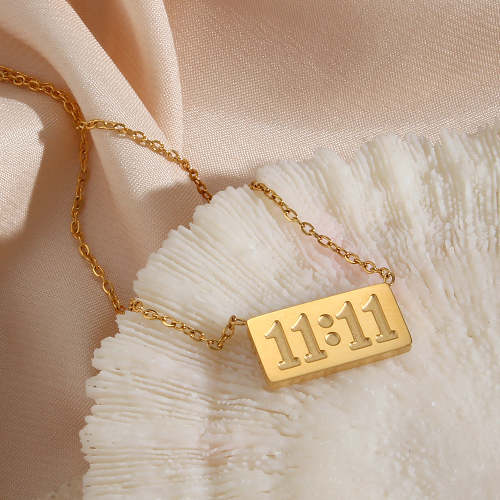 Make A Wish 1111 Necklace 18K Gold Plated