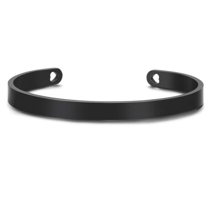 Custom Engraved Couple Cuff Bracelets