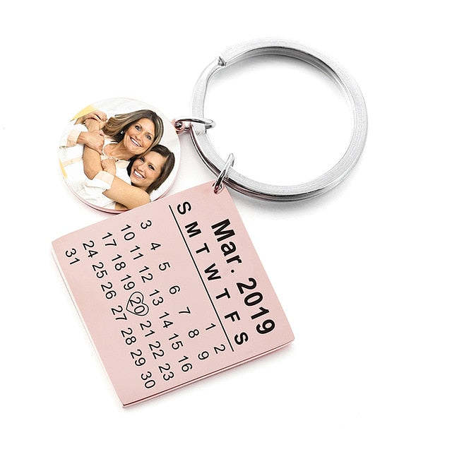 2025 Calendar Keychain Anniversary Gifts