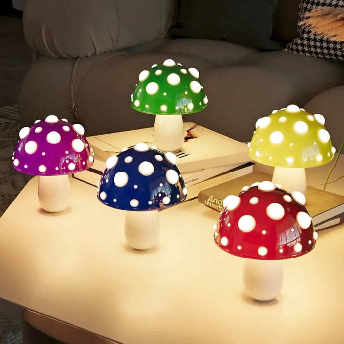 Mushroom LED Table Lamp