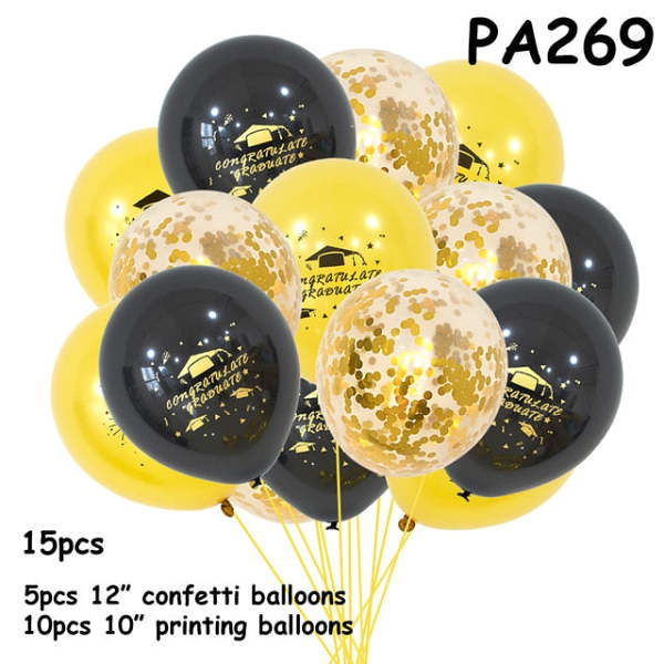 Confetti Congratulation Graduation Balloons