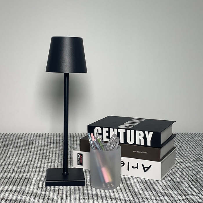 Acrylic Shiny Cordless Table Lamp