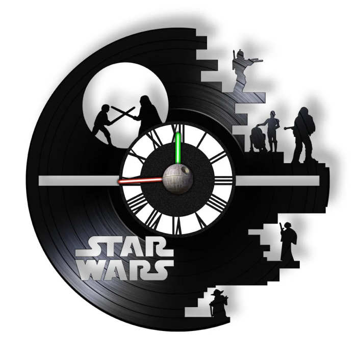 American Epic Space Opera Wall Clock