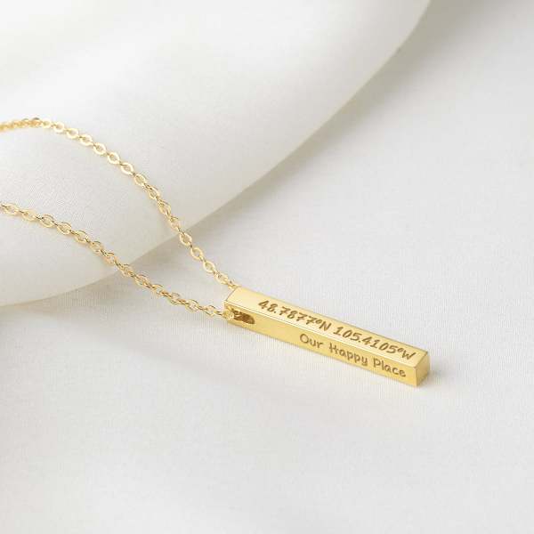 Coordinates 4 Sided Necklace